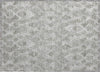 Piper Looms Chantille Diamond ACN622 Silver Area Rug