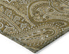 Piper Looms Chantille Paisley ACN623 Brown Area Rug