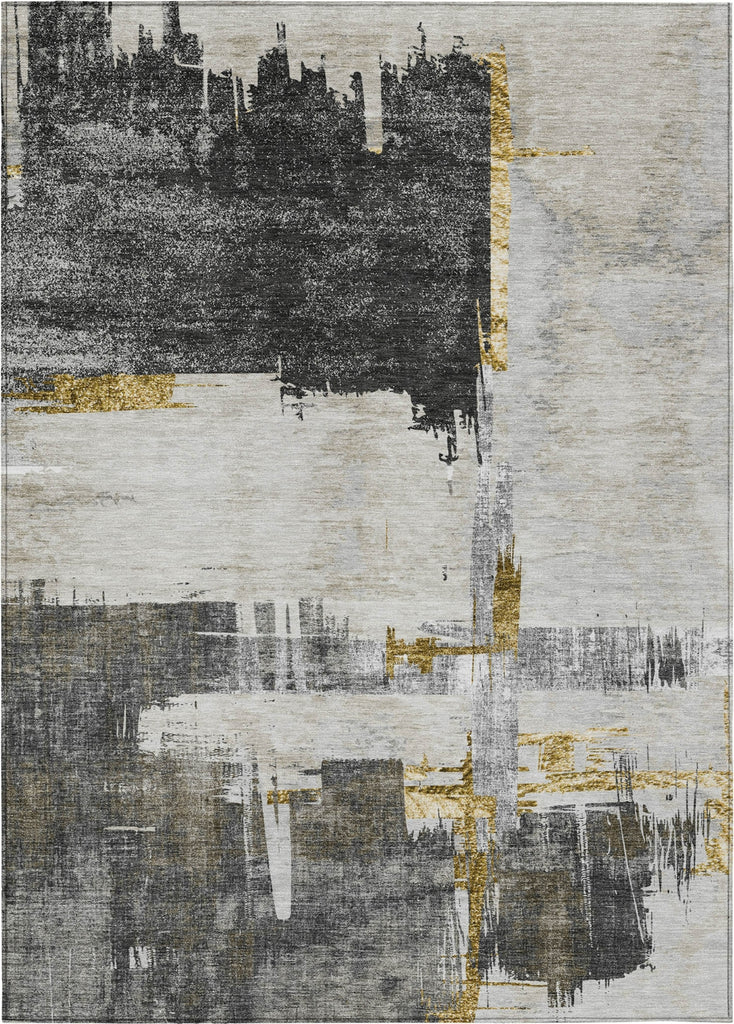 Piper Looms Chantille Modern ACN624 Gray Area Rug