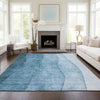 Piper Looms Chantille Ombre ACN625 Blue Area Rug Lifestyle Image Feature