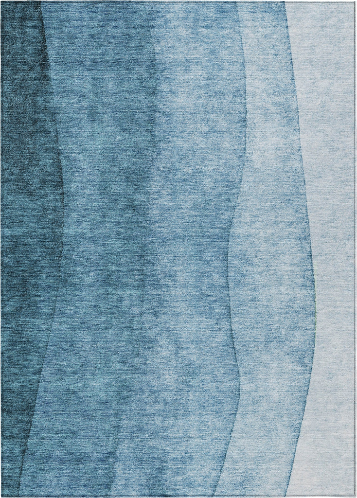 Piper Looms Chantille Ombre ACN625 Blue Area Rug