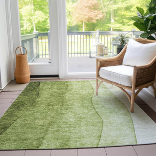 Piper Looms Chantille Ombre ACN625 Olive Area Rug