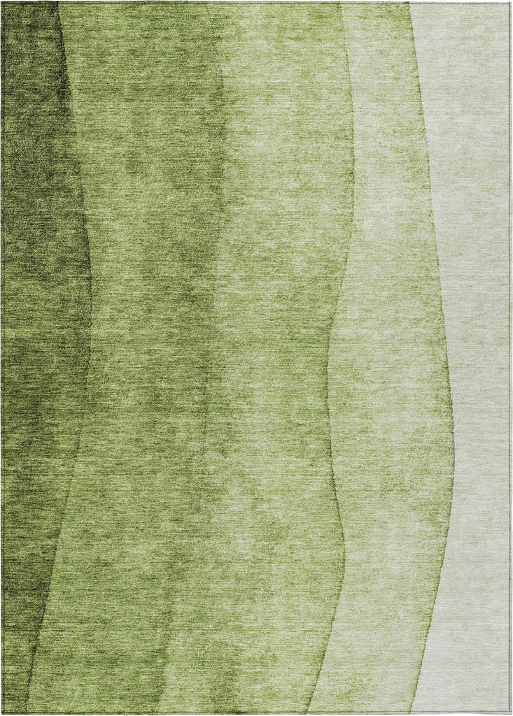 Piper Looms Chantille Ombre ACN625 Olive Area Rug