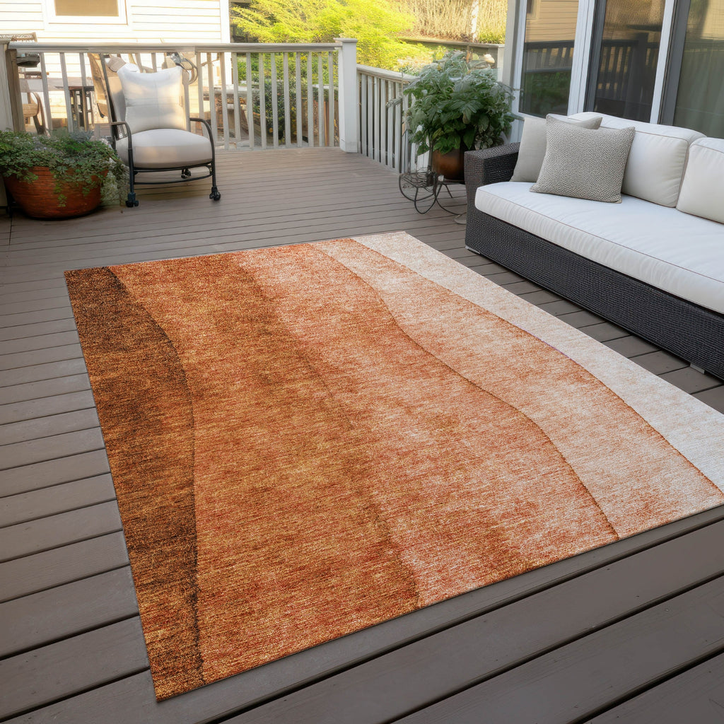Piper Looms Chantille Ombre ACN625 Paprika Area Rug – Incredible Rugs ...