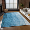 Piper Looms Chantille Ombre ACN625 Teal Area Rug