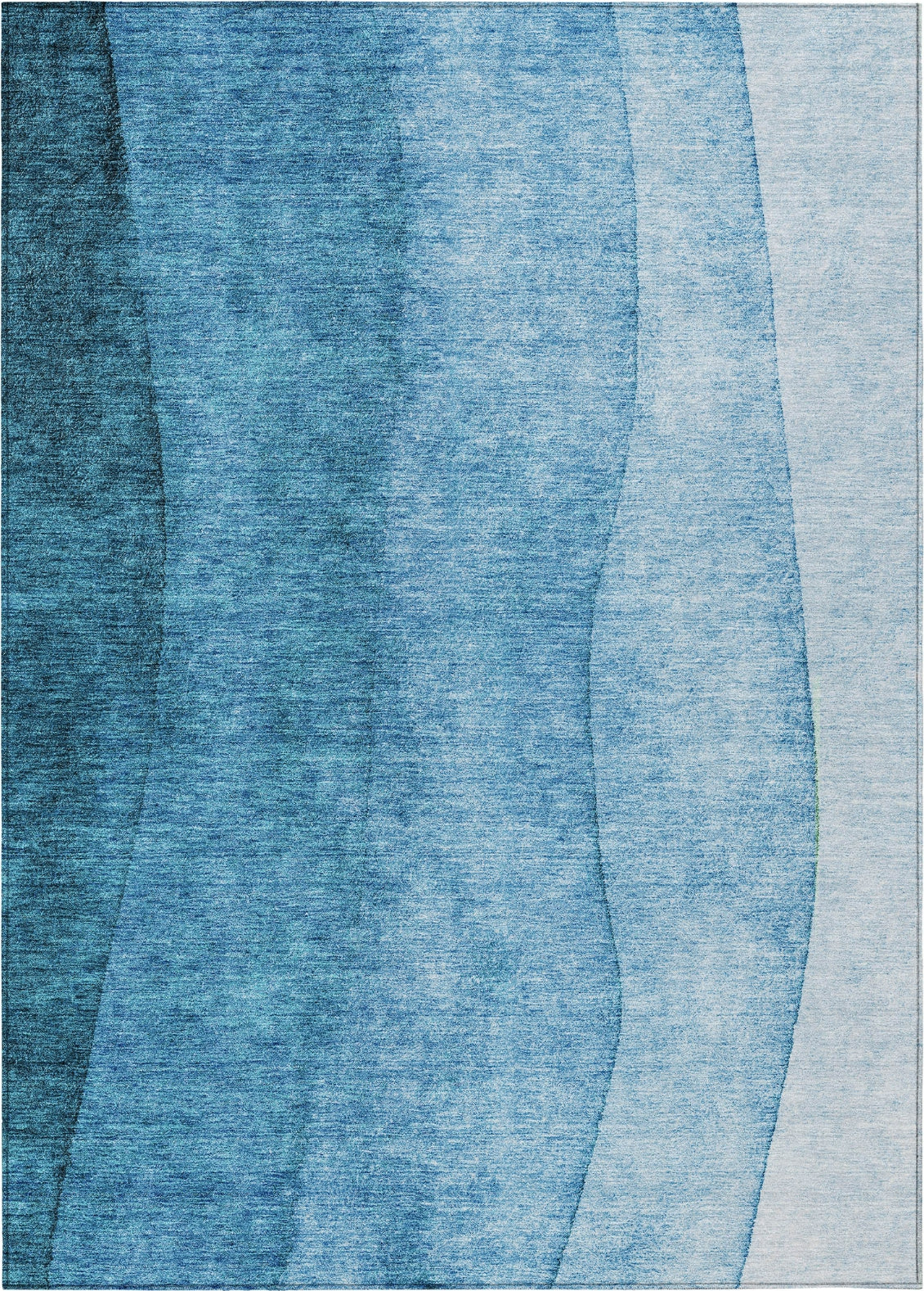 Piper Looms Chantille Ombre ACN625 Teal Area Rug