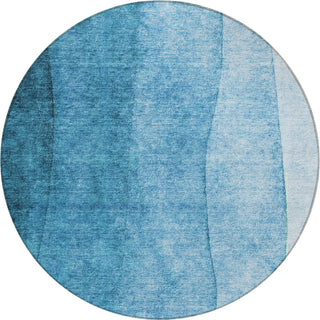 Piper Looms Chantille Ombre ACN625 Teal Area Rug