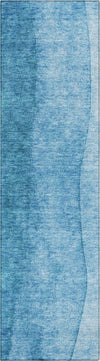Piper Looms Chantille Ombre ACN625 Teal Area Rug