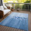 Piper Looms Chantille Nautical ACN627 Blue Area Rug