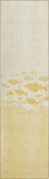 Piper Looms Chantille Nautical ACN627 Gold Area Rug