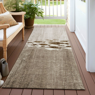 Piper Looms Chantille Nautical ACN627 Taupe Area Rug