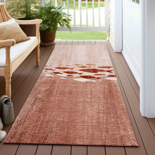 Piper Looms Chantille Nautical ACN627 Terracotta Area Rug