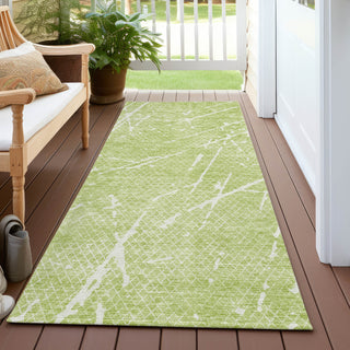 Piper Looms Chantille Lines ACN628 Aloe Area Rug