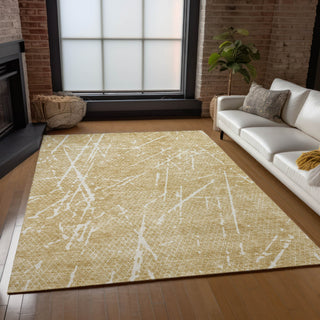 Piper Looms Chantille Lines ACN628 Beige Area Rug