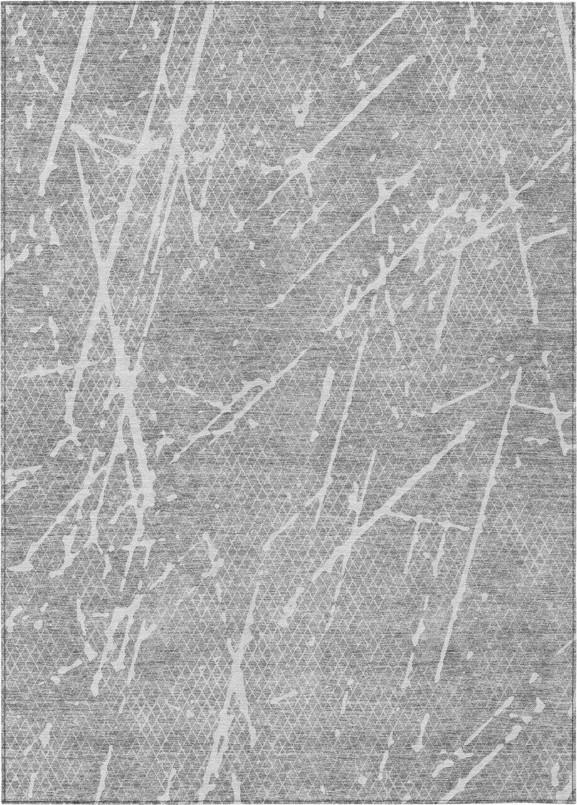 Piper Looms Chantille Lines ACN628 Gray Area Rug