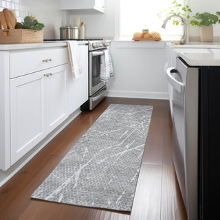 Piper Looms Chantille Lines ACN628 Gray Area Rug