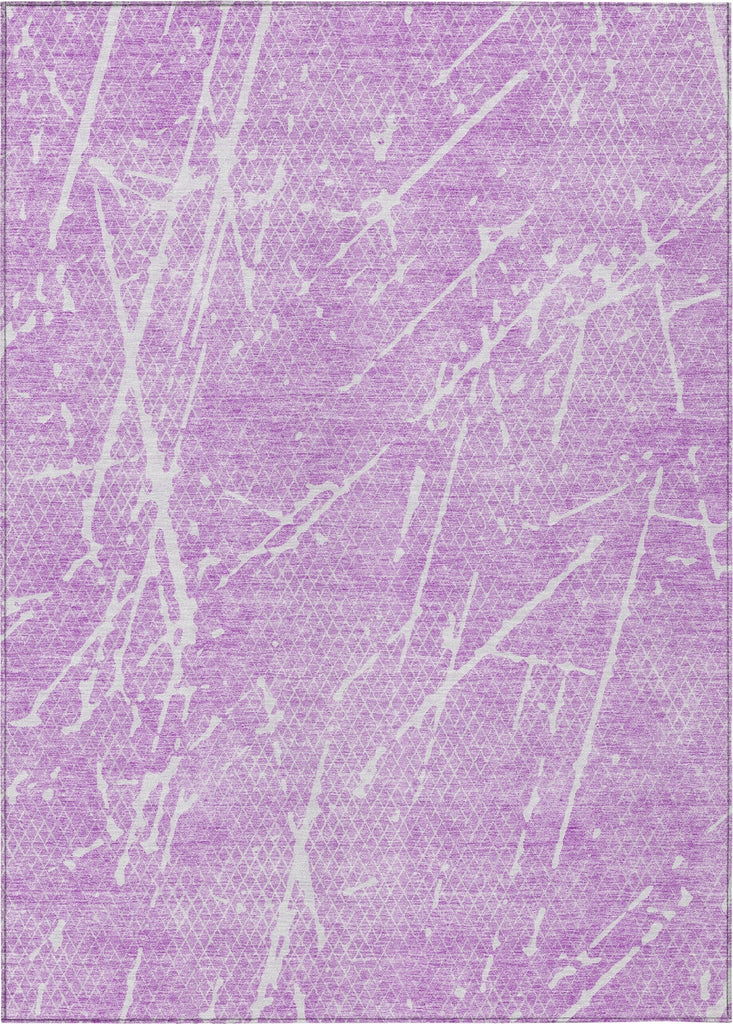 Piper Looms Chantille Lines ACN628 Lilac Area Rug