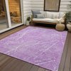 Piper Looms Chantille Lines ACN628 Lilac Area Rug