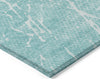 Piper Looms Chantille Lines ACN628 Teal Area Rug