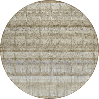 Piper Looms Chantille Stripes ACN629 Taupe Area Rug