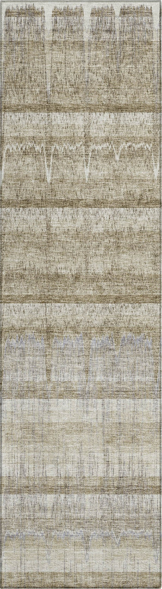 Piper Looms Chantille Stripes ACN629 Taupe Area Rug