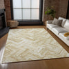 Piper Looms Chantille Modern ACN630 Beige Area Rug