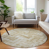 Piper Looms Chantille Modern ACN630 Beige Area Rug