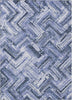 Piper Looms Chantille Modern ACN630 Blue Area Rug