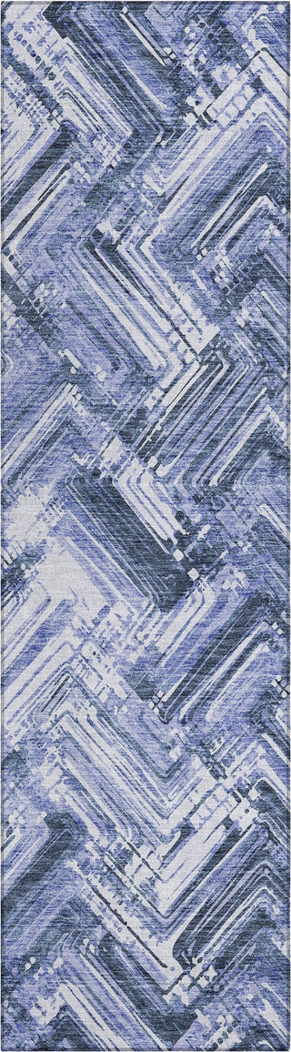 Piper Looms Chantille Modern ACN630 Blue Area Rug