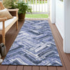 Piper Looms Chantille Modern ACN630 Blue Area Rug