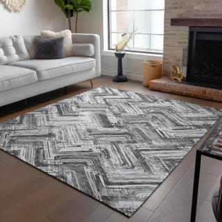 Piper Looms Chantille Modern ACN630 Gray Area Rug