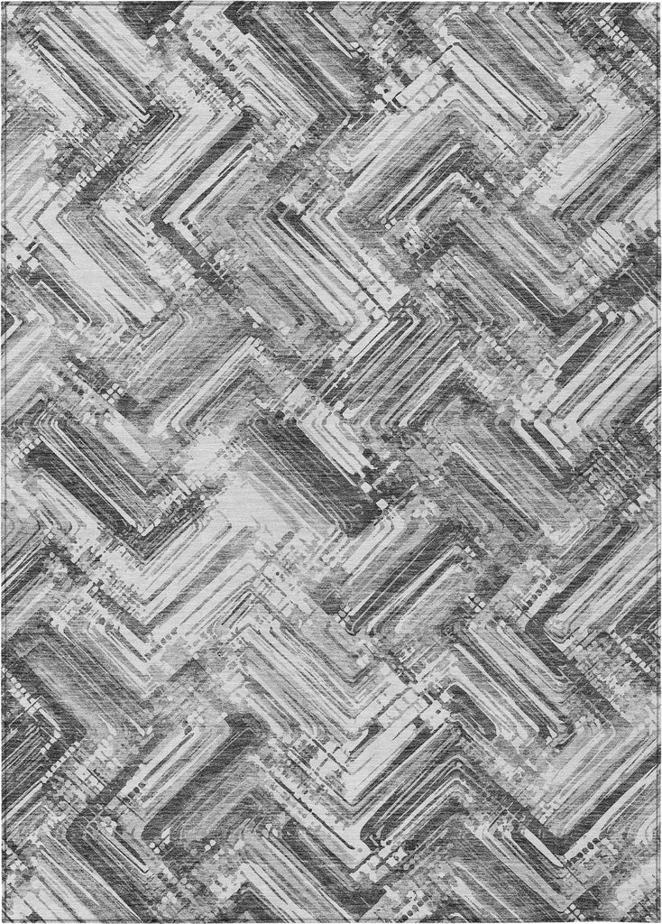 Piper Looms Chantille Modern ACN630 Gray Area Rug