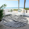 Piper Looms Chantille Modern ACN630 Gray Area Rug