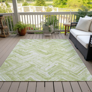 Piper Looms Chantille Modern ACN630 Green Area Rug