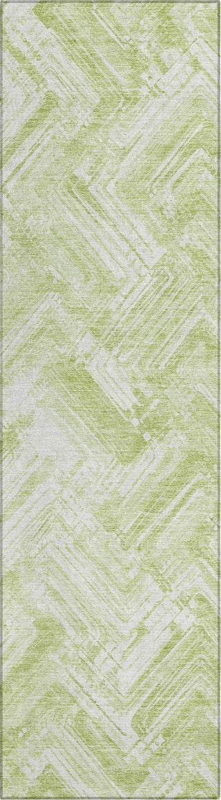 Piper Looms Chantille Modern ACN630 Green Area Rug