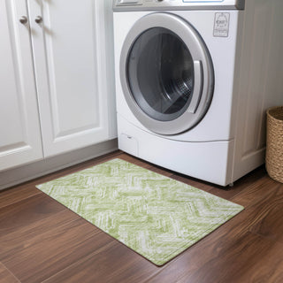 Piper Looms Chantille Modern ACN630 Green Area Rug