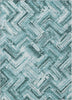 Piper Looms Chantille Modern ACN630 Teal Area Rug