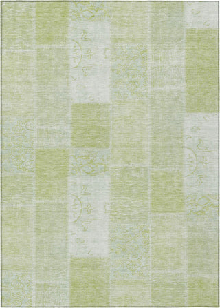 Piper Looms Chantille Patchwork ACN631 Aloe Area Rug