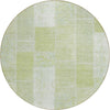 Piper Looms Chantille Patchwork ACN631 Aloe Area Rug