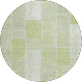 Piper Looms Chantille Patchwork ACN631 Aloe Area Rug