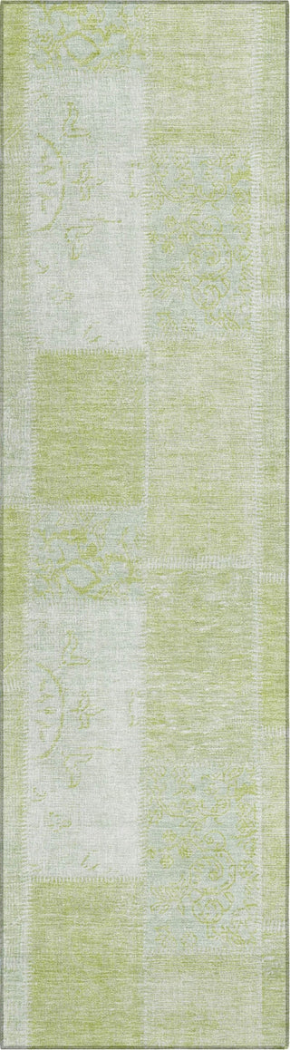 Piper Looms Chantille Patchwork ACN631 Aloe Area Rug