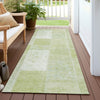 Piper Looms Chantille Patchwork ACN631 Aloe Area Rug