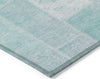 Piper Looms Chantille Patchwork ACN631 Aqua Area Rug