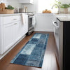 Piper Looms Chantille Patchwork ACN631 Blue Area Rug