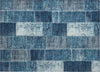 Piper Looms Chantille Patchwork ACN631 Blue Area Rug