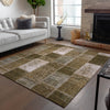 Piper Looms Chantille Patchwork ACN631 Brown Area Rug