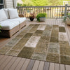 Piper Looms Chantille Patchwork ACN631 Brown Area Rug