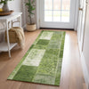 Piper Looms Chantille Patchwork ACN631 Olive Area Rug