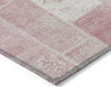 Piper Looms Chantille Patchwork ACN631 Pink Area Rug