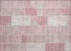 Piper Looms Chantille Patchwork ACN631 Pink Area Rug